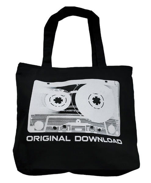 Original Download Retro Cotton Canvas Tote Bag