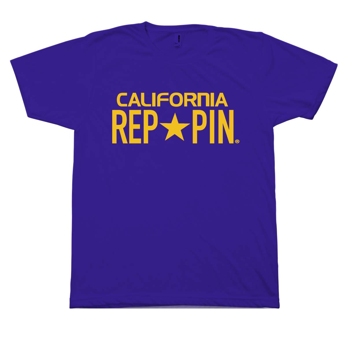 California Reppin Purple and Gold T-Shirt