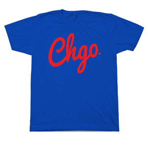 CHGO Royal and Red T-Shirt