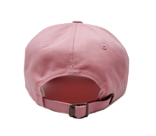 House Head Pink and White Dad Cap