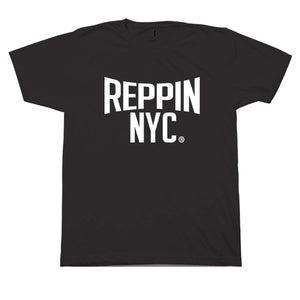 Reppin NYC Black and White T-Shirt