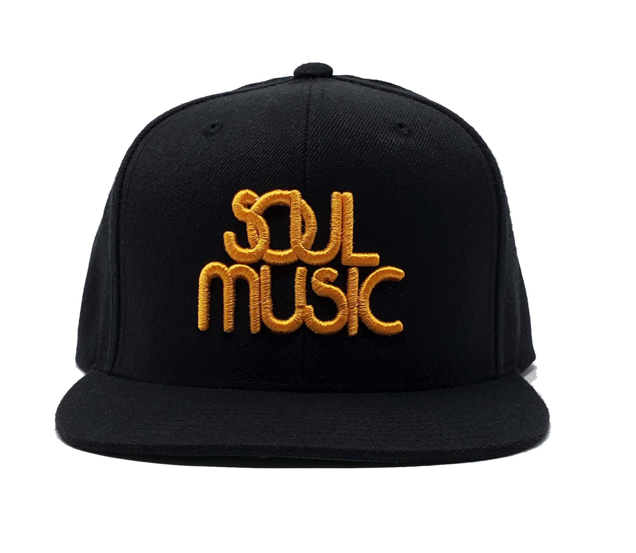 Soul Music Black and Gold Snapback
