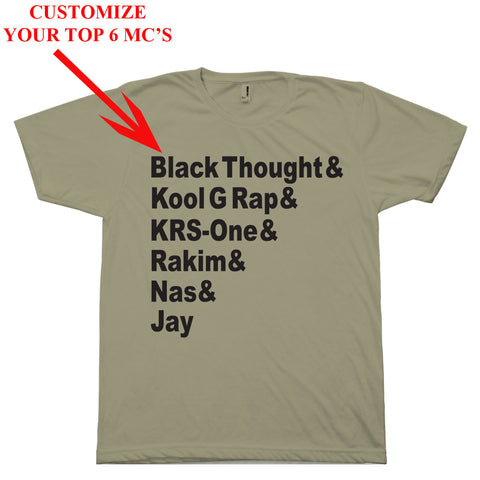 Customize your Top 6 Plus T-Shirt